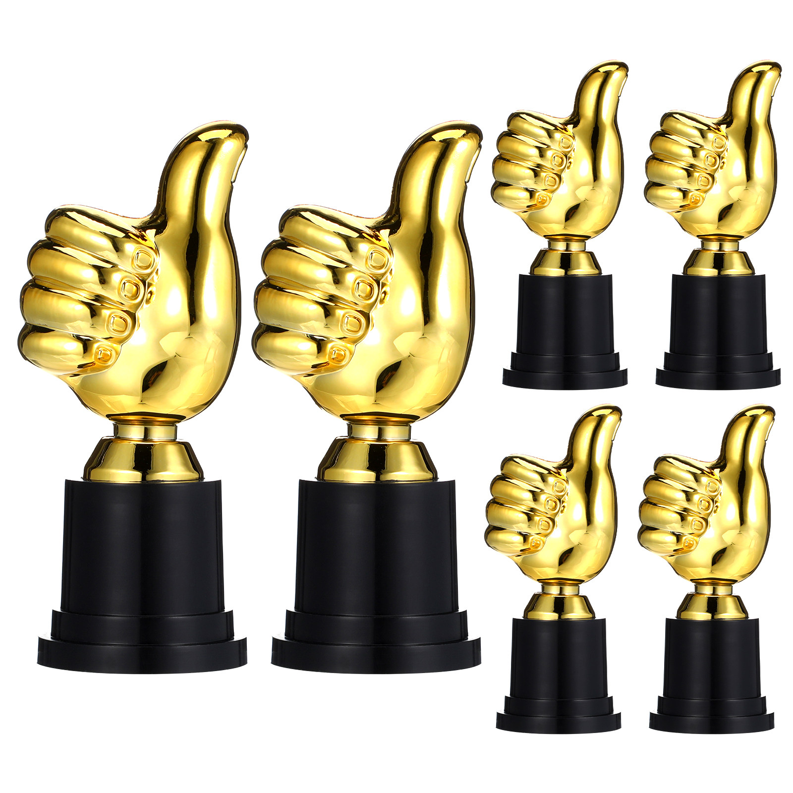 Kids Education Motivation - 6 trofeos creativos con forma de