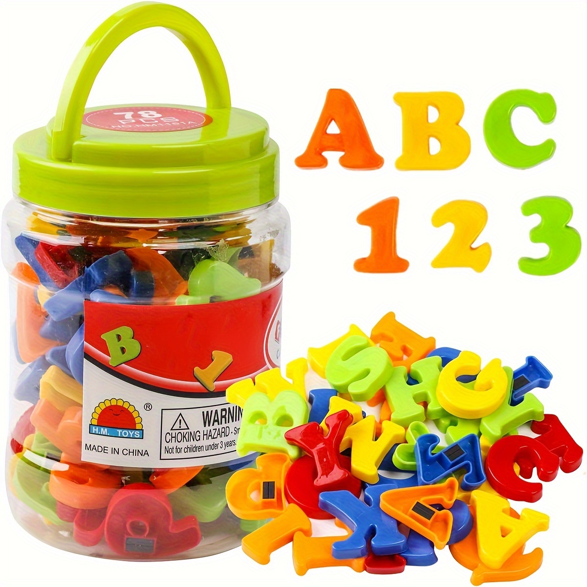 78 Uds letras magnéticas númer - Kids Education Number reseña y precio