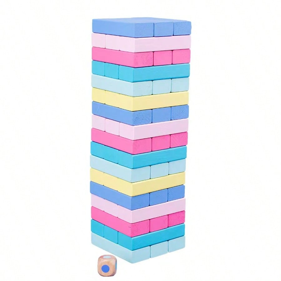 Juego de torre de madera apila - Kids Education Number reseña y precio