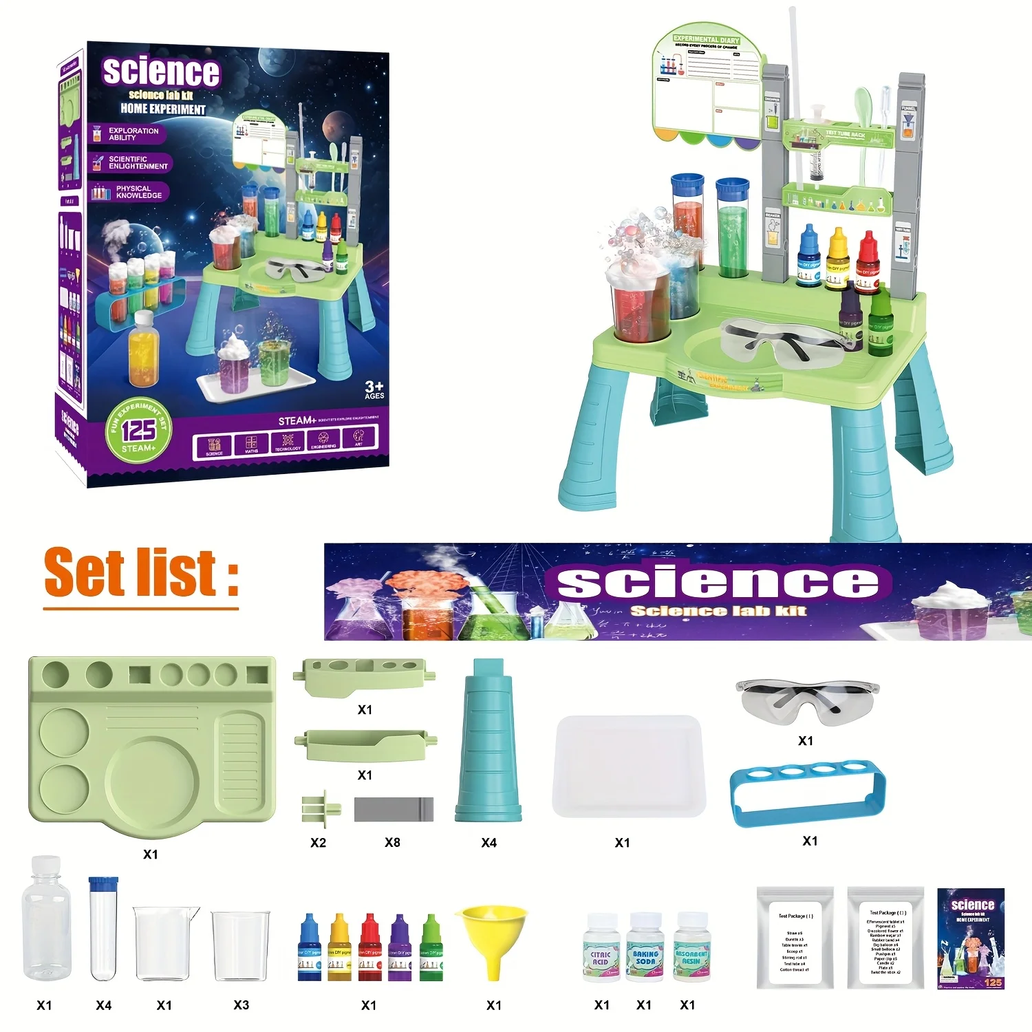 Kit de Ciencias para Niños, Ju - Kids First Education reseña y precio