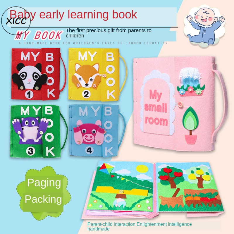 Tela no tejida de fieltro para - Kids First Education reseña y precio