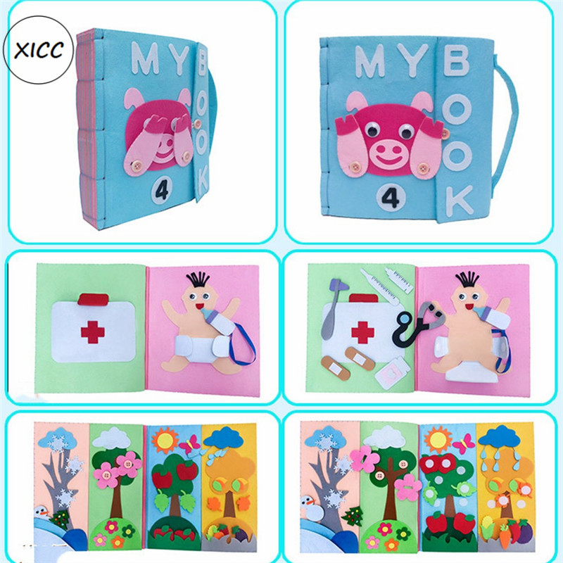 Tela no tejida de fieltro para - Kids First Education reseña y precio