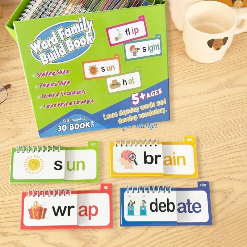 090B Vocabulario 30 rima Book  - Kids Education Rhymes reseña y precio