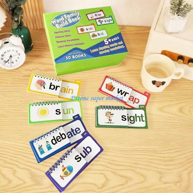090B Vocabulario 30 rima Book  - Kids Education Rhymes reseña y precio