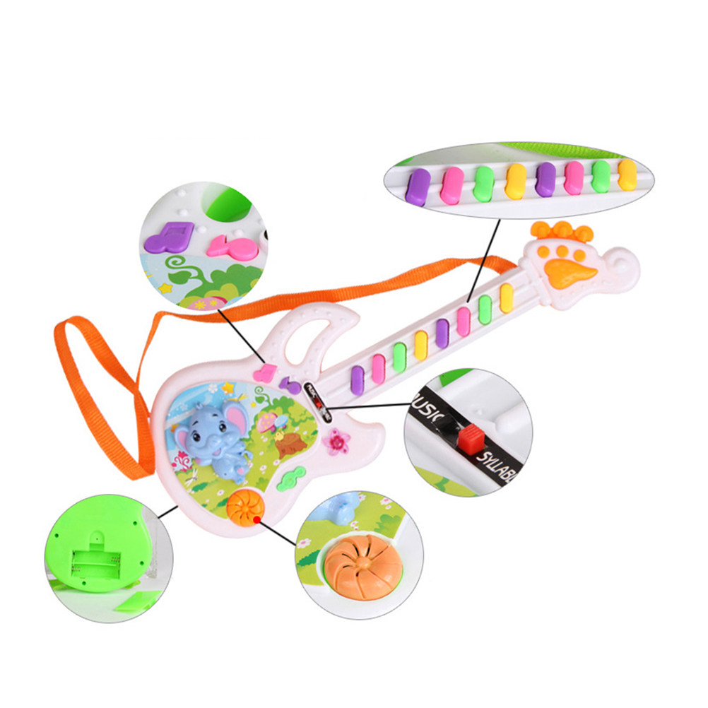 Guitarra electrónica de dibujo - Kids Education Rhymes reseña y precio